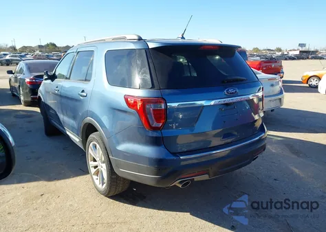 2018 Ford Explorer Xlt z USA, uszkodzony, nr VIN 1FM5K8D8XJGB76945